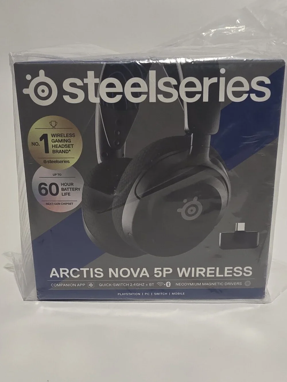 SteelSeries Arctis Nova 5P Wireless Gaming Headset - Black